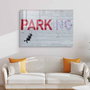 Wallity Cuadro Decorativo de Vidrio Templado Multicolor 70 x 100 cm